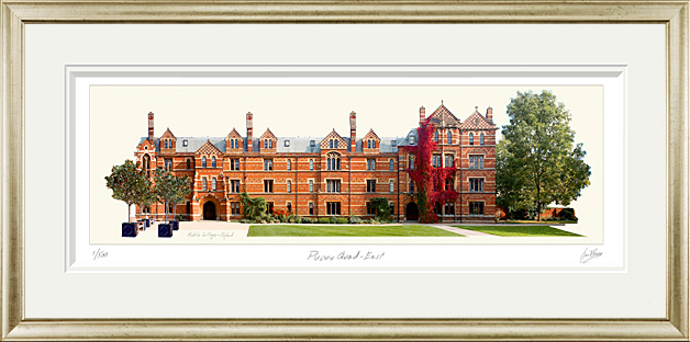 Keble College Oxford. Pusey Quad East