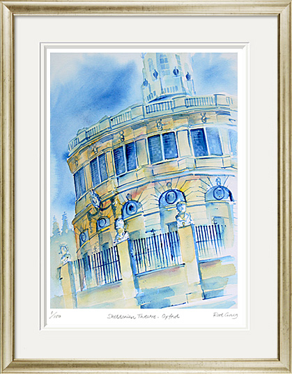 Sheldonian Theatre Oxford by Rod Craig